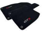 Black Floor Mats for Porsche 718 Cayman GTS (2017-2023) - AutoWin