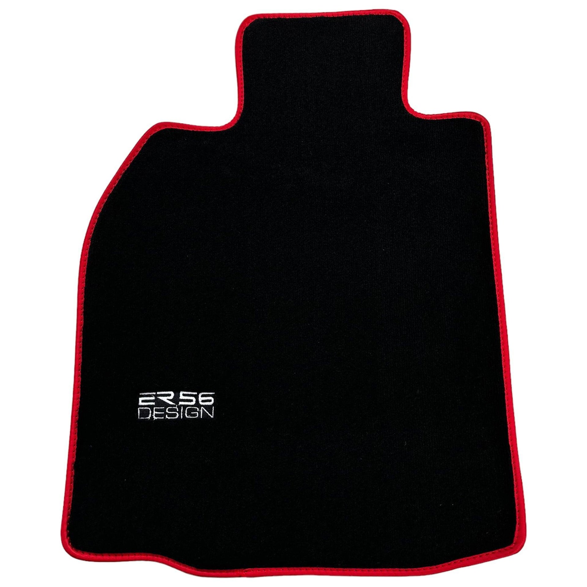 Black Floor Mats for Porsche 911 - 997 (2004-2012) ER56 Design - AutoWin