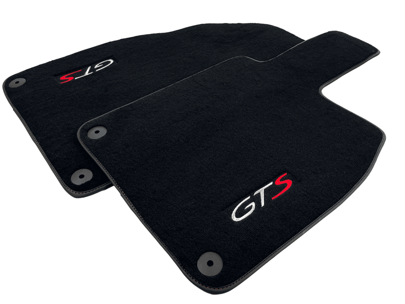 Black Floor Mats for Porsche 981 Boxster (2013-2016) - AutoWin