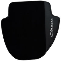 Black Floor Mats for Porsche Classic 911 (1963-1989) with Leather - AutoWin