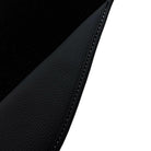 Black Floor Mats for Porsche Classic 911 (1963-1989) with Leather - AutoWin