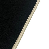 Black Floor Mats For Toyota Corolla E12 (2001-2007) ER56 Design - AutoWin