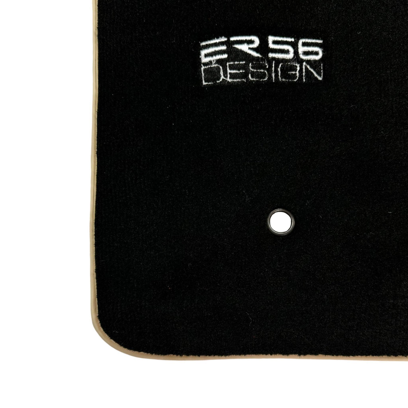 Black Floor Mats For Toyota Corolla E12 (2001-2007) ER56 Design - AutoWin