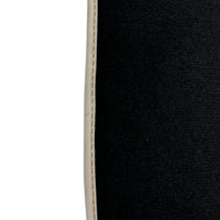 Black Floor Mats For Toyota Land Cruiser 120 (2002-2009) Beige Trim | ER56 Design - AutoWin
