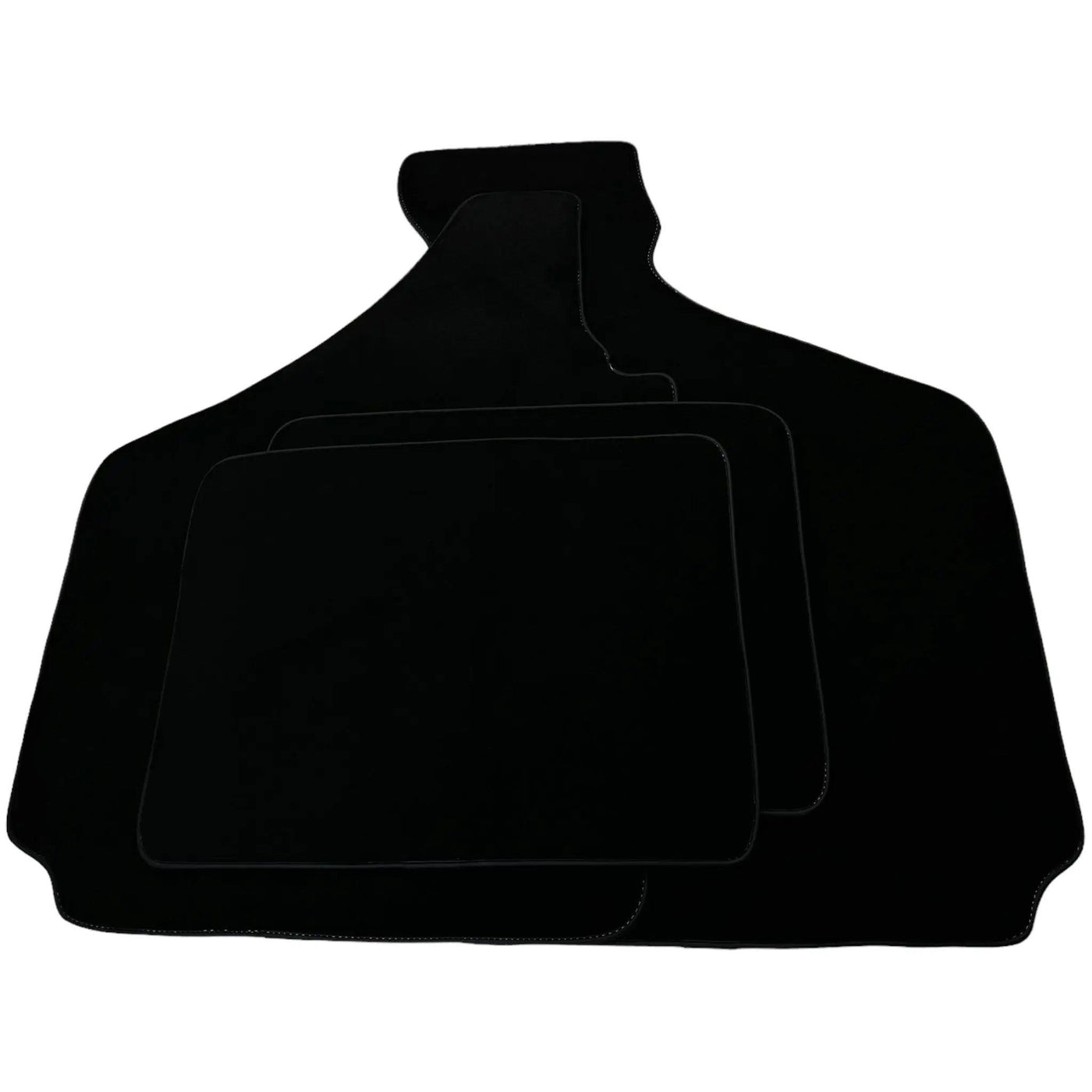 Black Floor Mats for VW Karmann Ghia (1955-1974) - AutoWin