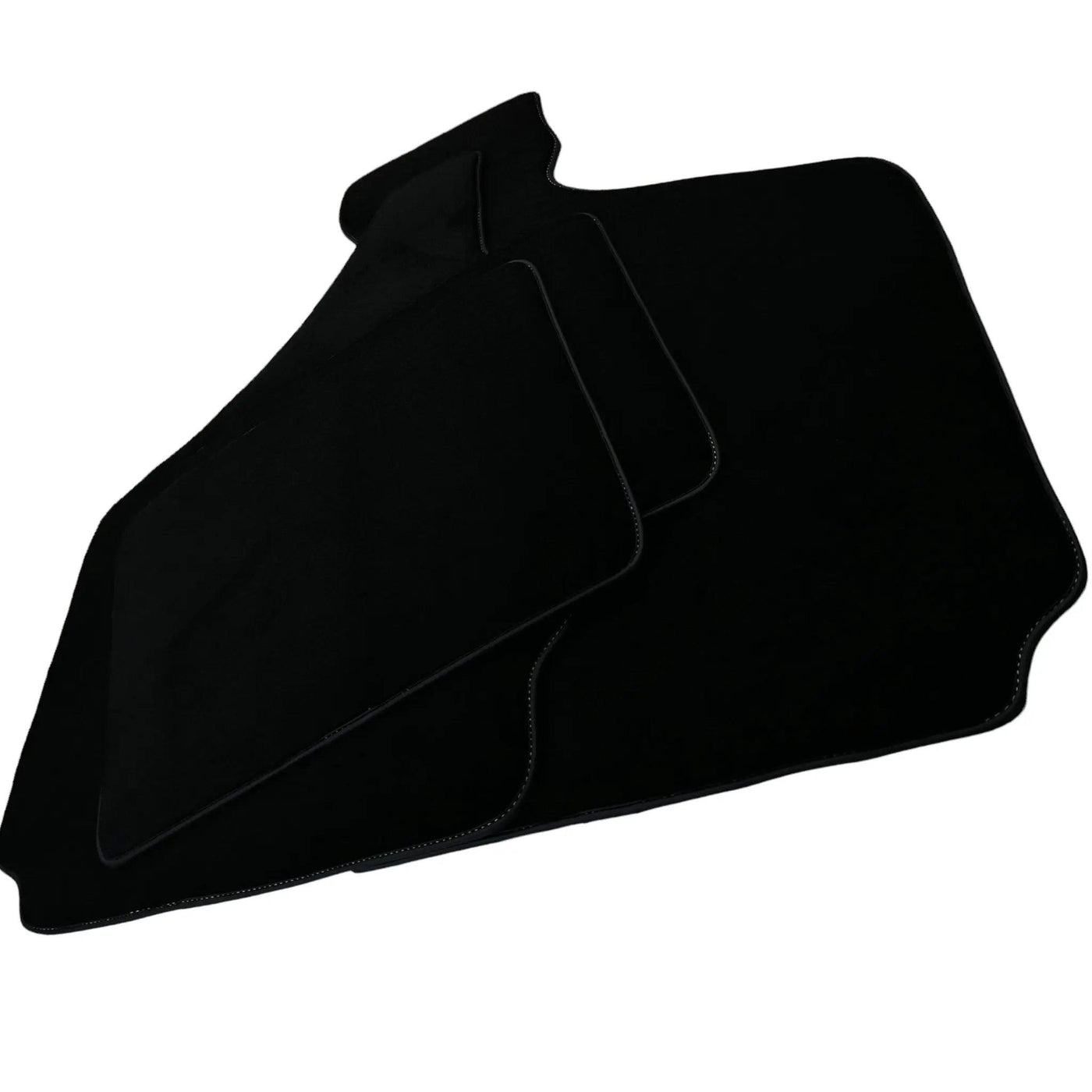 Black Floor Mats for VW Karmann Ghia (1955-1974) - AutoWin