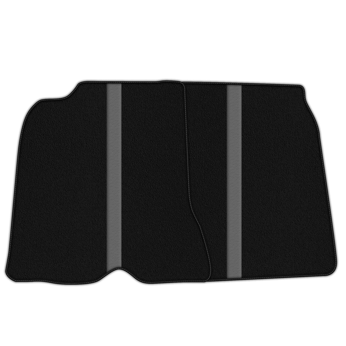 Black Floor Mats with Leather Line for Ferrari California T (2015-2018) - Various Colors
