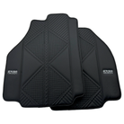 Black Leather Floor Mats For Ferrari 458 Speciale (2012-2015) ER56 Design