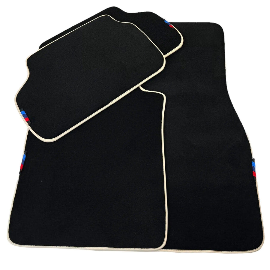 Black Mats For BMW 1 Series F70 | Beige Trim - AutoWin