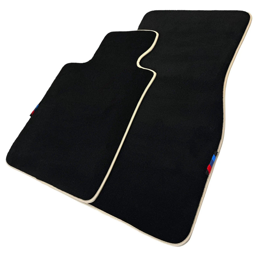 Black Mats For BMW Gran Tourer F46 (2015-2022) 5 Seats | Beige Trim - AutoWin