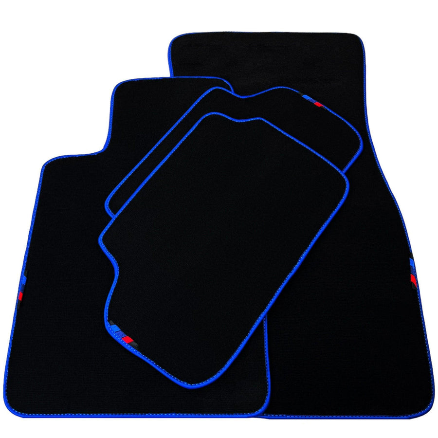 Black Mats For BMW F74 Gran Coupe (2025-2026) | Blue Trim - AutoWin