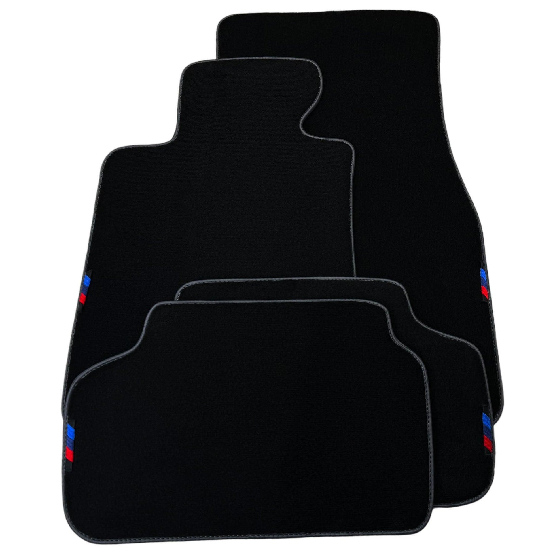 Black Mats For BMW M5 G90 (2023-2026) Sedan | Gray Trim - AutoWin