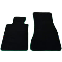 Black Mats For BMW M5 G90 (2023-2026) Sedan | Green Trim - AutoWin