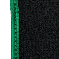 Black Mats For BMW Gran Tourer F46 (2015-2022) 7 Seats | Green Trim - AutoWin