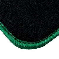 Black Mats For BMW G61 (2023-2026) Touring | Green Trim - AutoWin