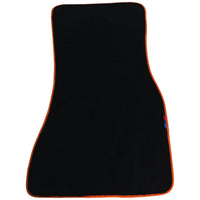 Black Mats For BMW M3 G81 Touring (2022-2026) | Orange Trim - AutoWin