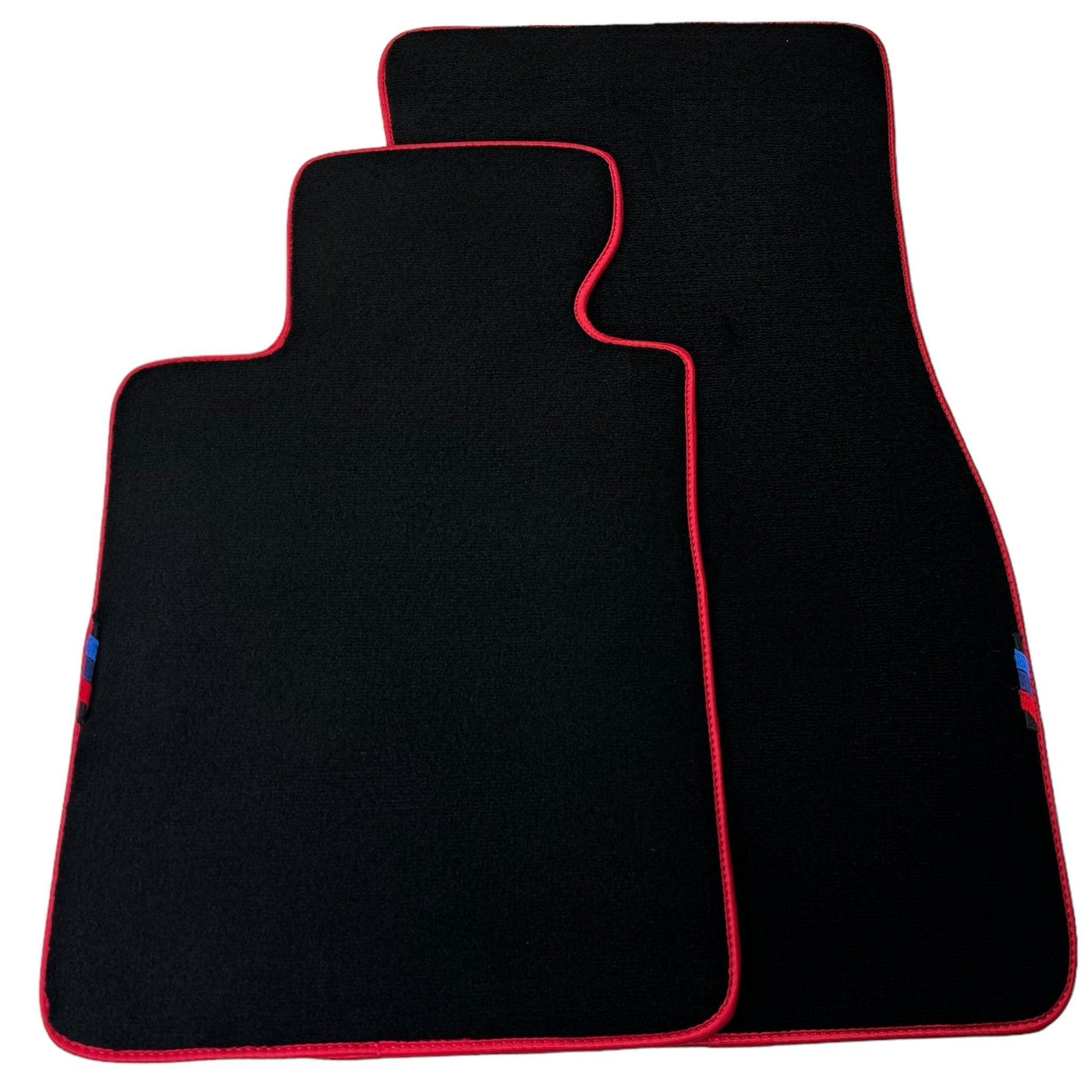 Black Mats For BMW M5 G90 (2023-2026) Sedan | Red Trim - AutoWin
