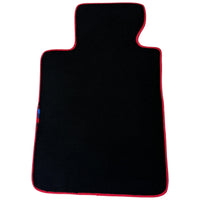 Black Mats For BMW Gran Tourer F46 (2015-2022) 5 Seats | Red Trim - AutoWin