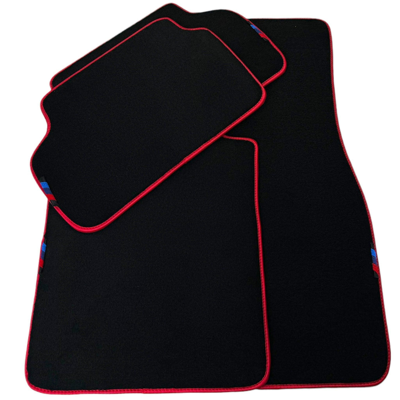 Black Mats For BMW U06 (2022-2026) | Red Trim - AutoWin