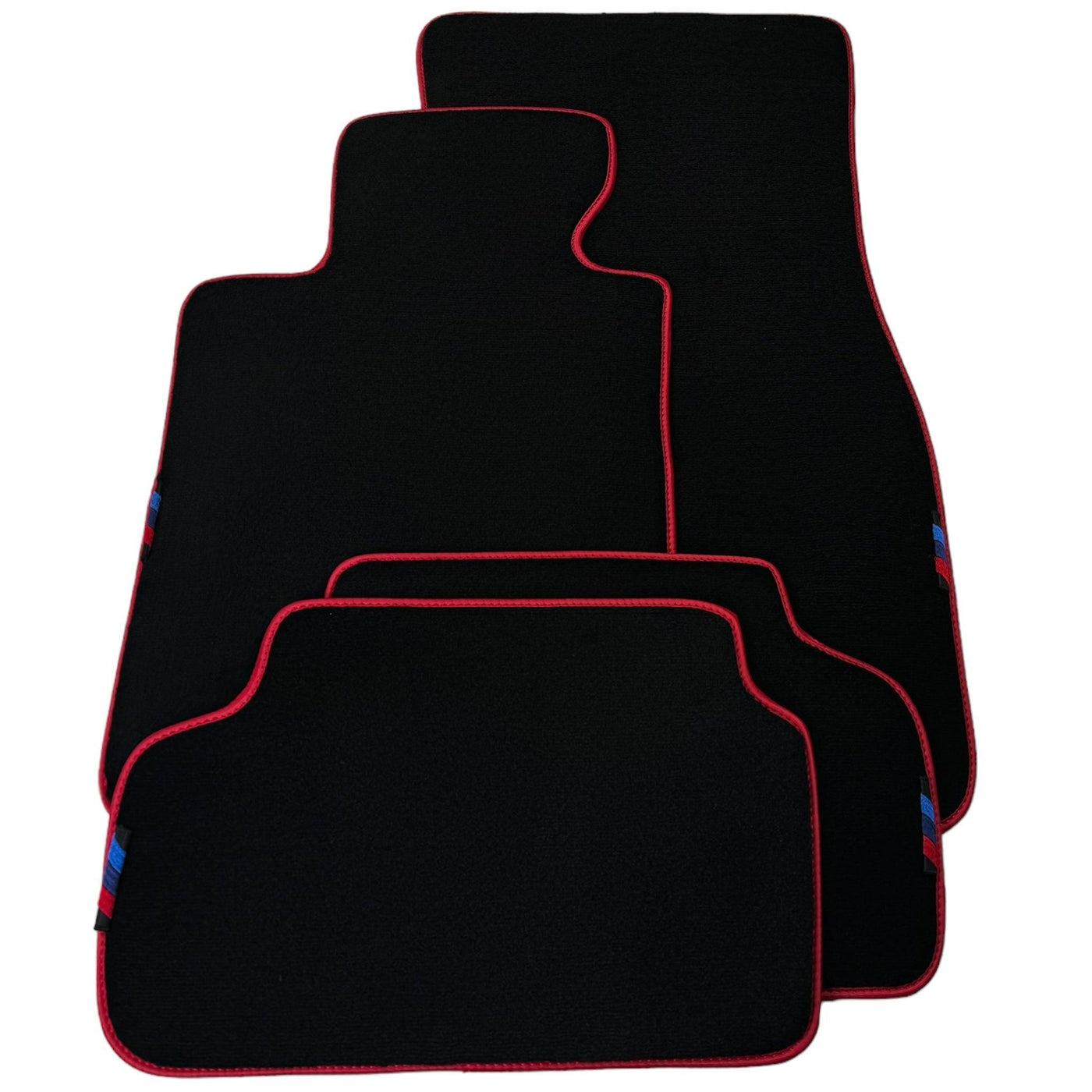 Black Mats For BMW U06 (2022-2026) | Red Trim - AutoWin