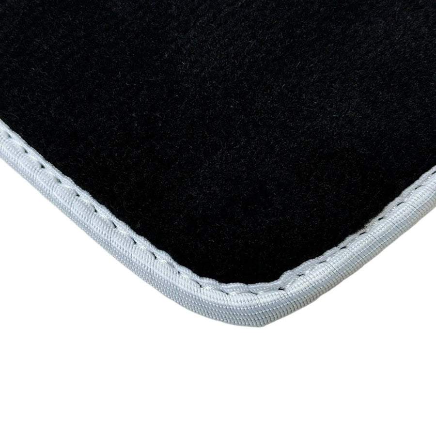 Black Mats For BMW 1 Series F70 | White Trim - AutoWin