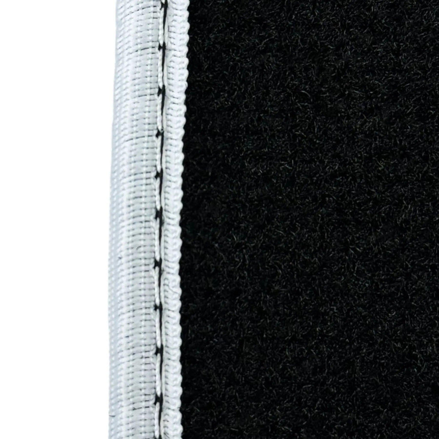 Black Mats For BMW G60 (2023-2026) Sedan | White Trim - AutoWin