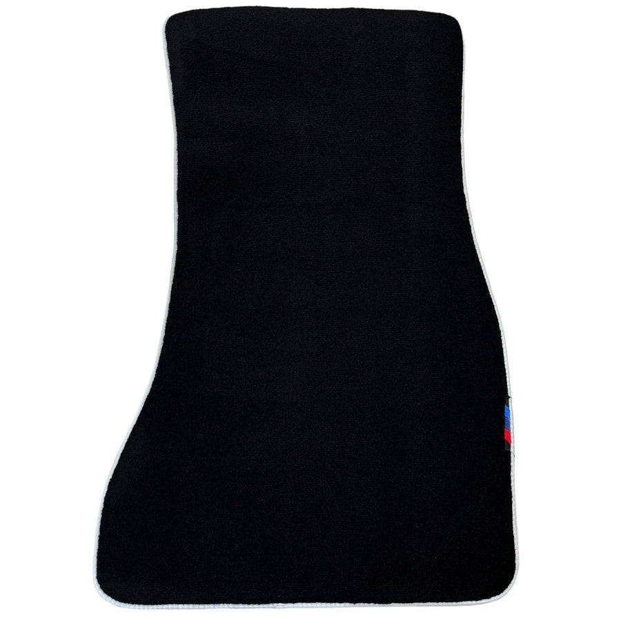 Black Mats For BMW 1 Series F70 | White Trim - AutoWin