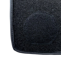 Black Sheepskin Floor Mats for Rolls-Royce Wraith (2013–2023) No Steps Edition - AutoWin