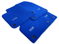 Blue Floor Mats for Audi A3 - 5-door Sportback (MHEV) Mild Hybrid Electric Vehicle (2021 - 2024) | ER56 Design - AutoWin