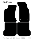 Blue Floor Mats for Audi A4 - B5 Avant (1996 - 1999) | ER56 Design - AutoWin