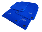 Blue Floor Mats for Audi A4 - B5 Avant (1996 - 1999) | ER56 Design - AutoWin