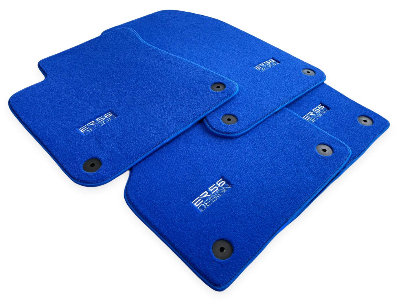 Blue Floor Mats for Audi Q2 (2016-2020) | ER56 Design - AutoWin