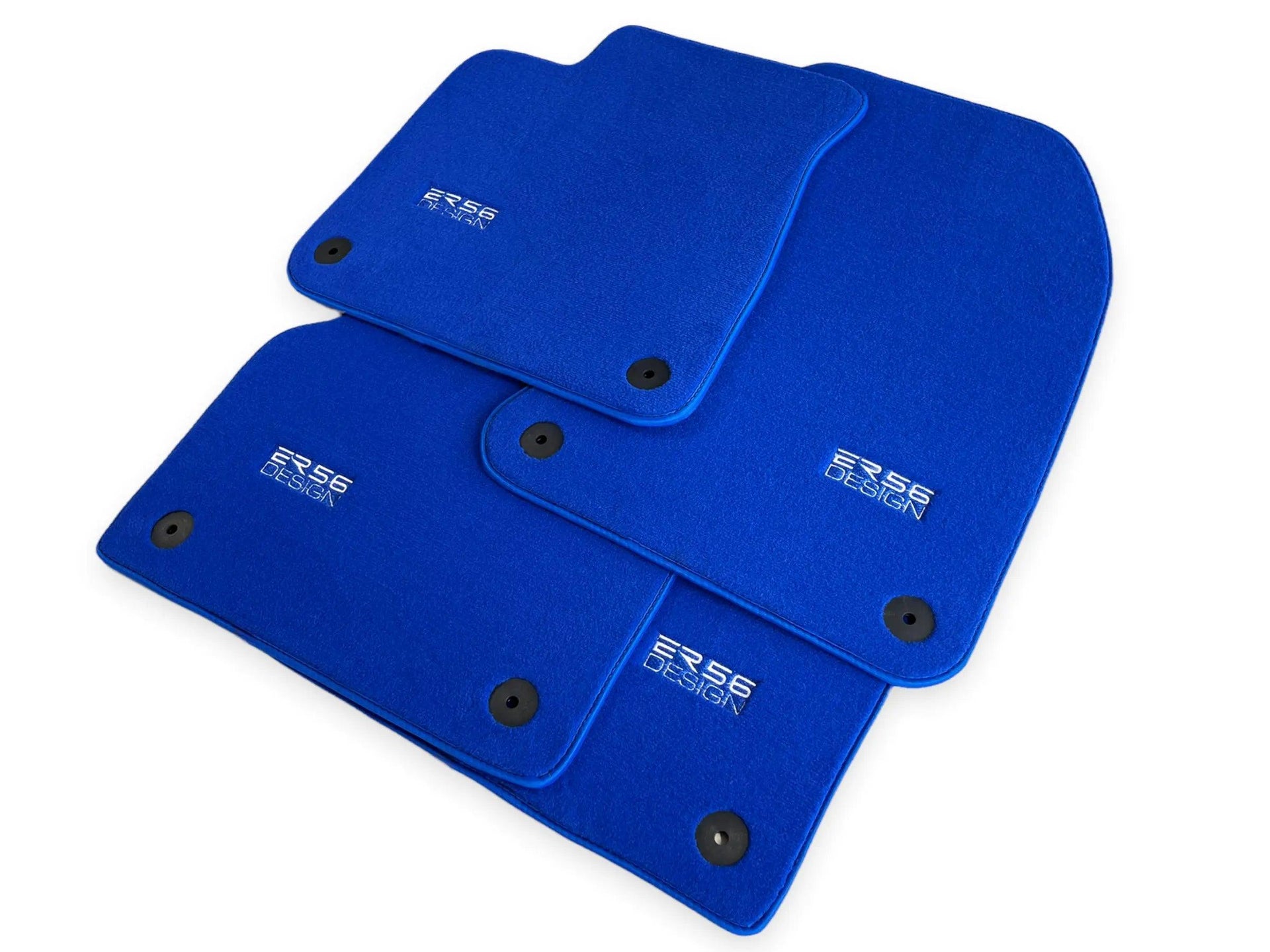 Blue Floor Mats for Audi Q4 E-tron Sportback (2021-2024) | ER56 Design - AutoWin