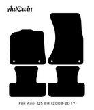 Blue Floor Mats for Audi Q5 8R (2008-2017) | ER56 Design - AutoWin
