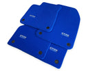 Blue Floor Mats for Audi Q5 FYT Sportback Hybrid (2021-2024) | ER56 Design - AutoWin