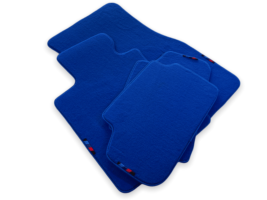 Blue Floor Mats For BMW F74 Gran Coupe (2025-2026) With M Package - AutoWin