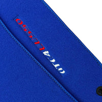 Blue Floor Mats for Ferrari GTC4 Lusso (2016-2023) Italian Edition - AutoWin