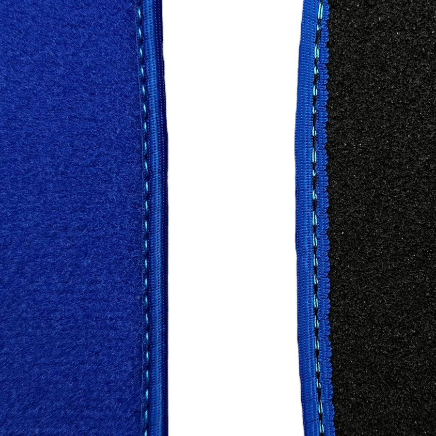 Blue Floor Mats for Ferrari GTC4 Lusso (2016-2023) Italian Edition - AutoWin