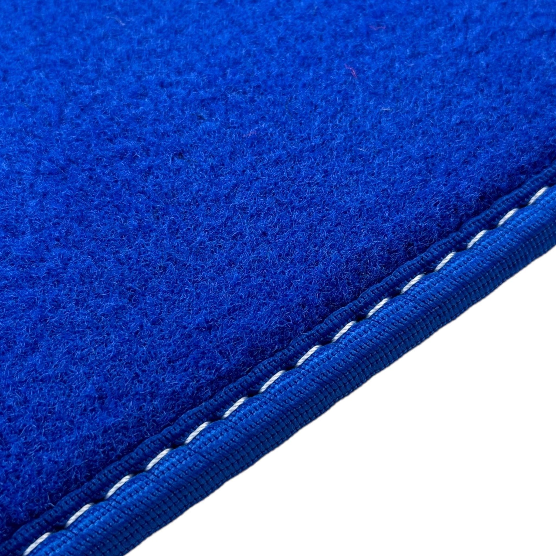 Blue Floor Mats for Lamborghini Diablo (1990-2001) with Purple Leather - AutoWin