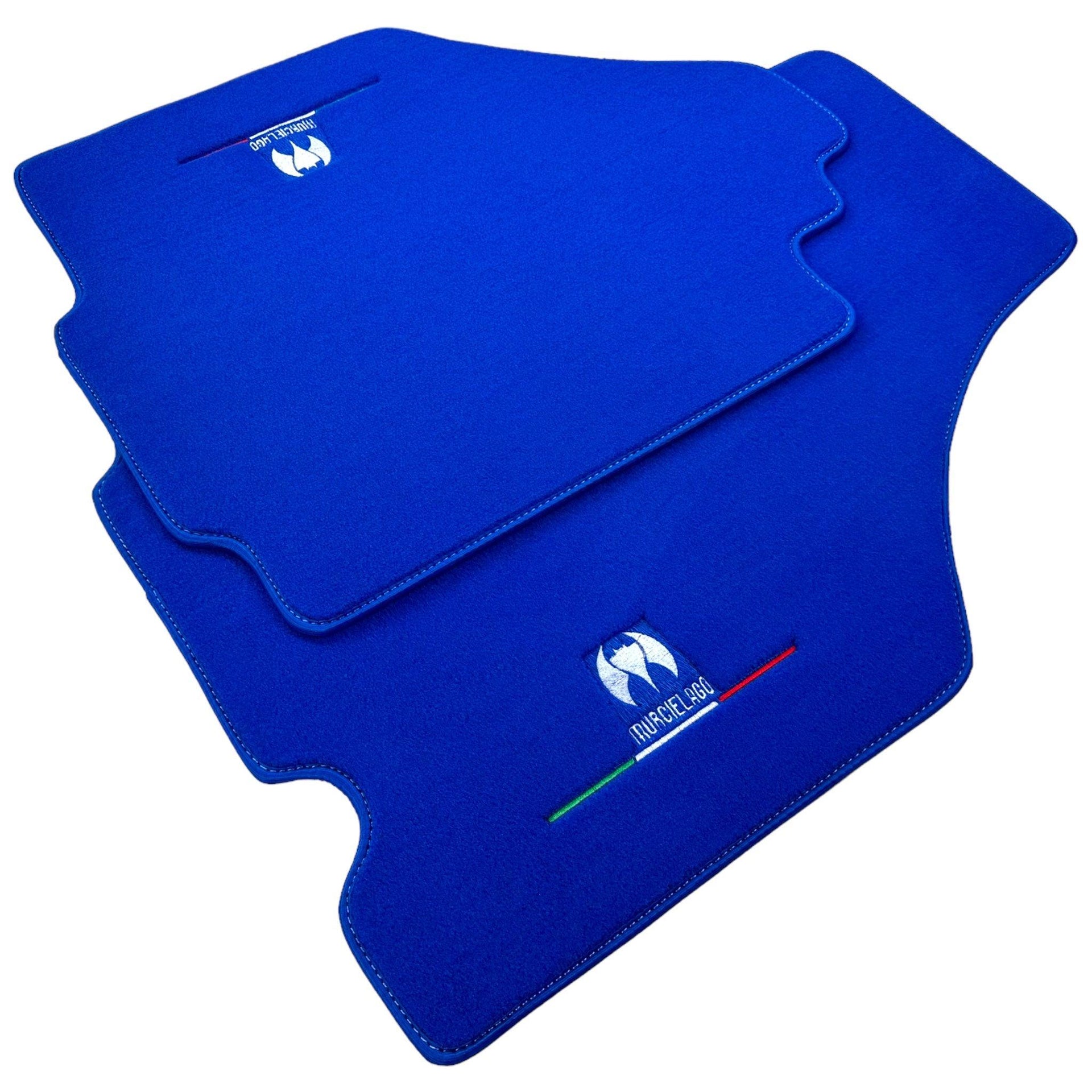 Blue Floor Mats for Lamborghini Murcielago AutoWin Brand - AutoWin