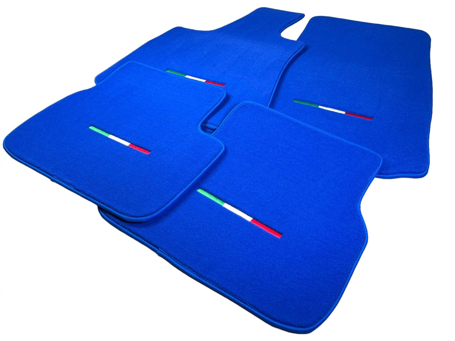 Blue Floor Mats For Maserati Grecale (2023-2024) Italy Edition - AutoWin