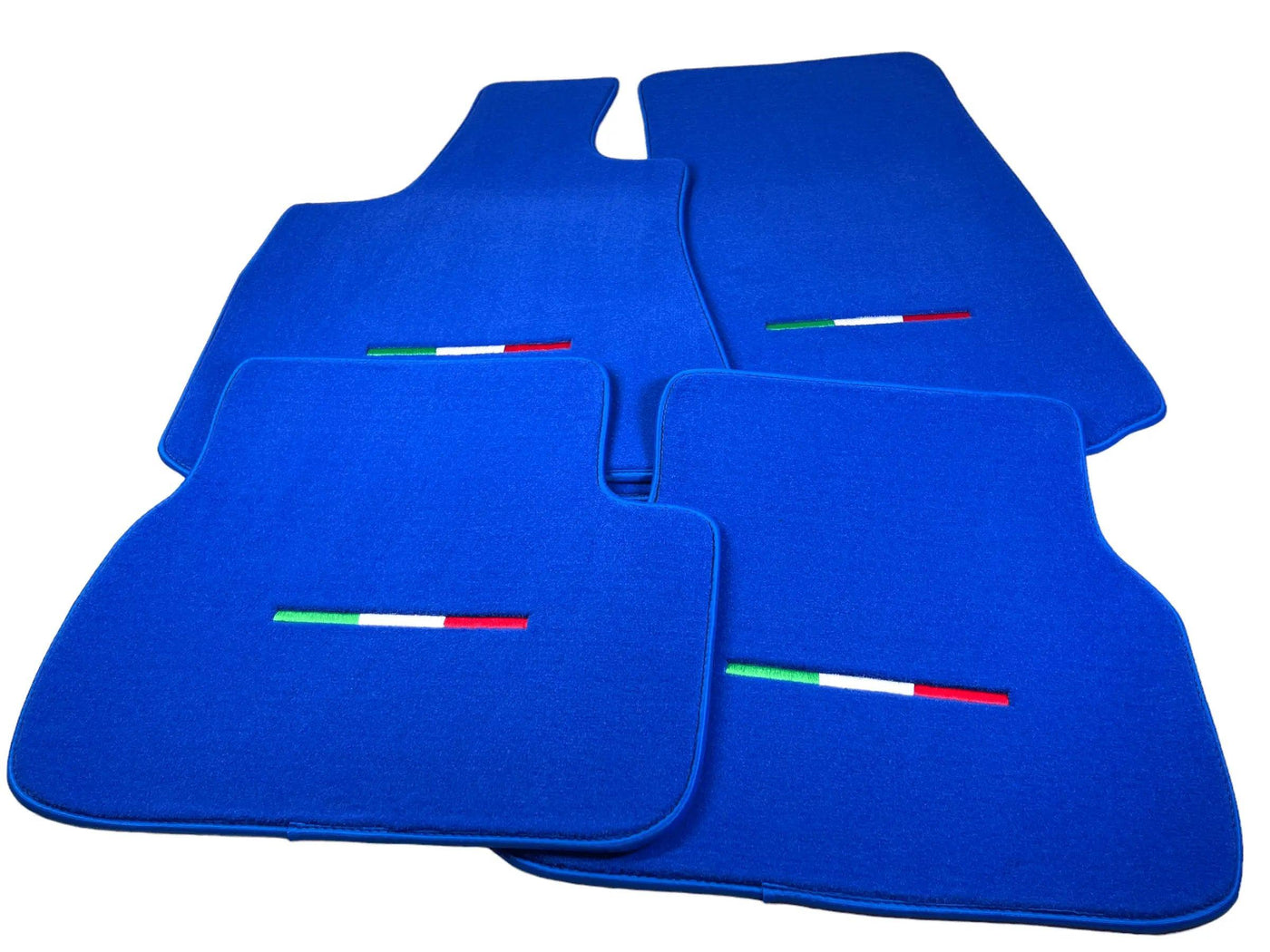 Blue Floor Mats For Maserati Levante (2017-2023) Italy Edition - AutoWin