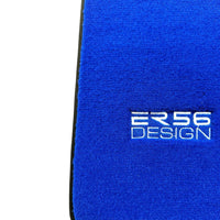 Blue Floor Mats For Mercedes-Benz C-Class W204 (2007-2014) - AutoWin