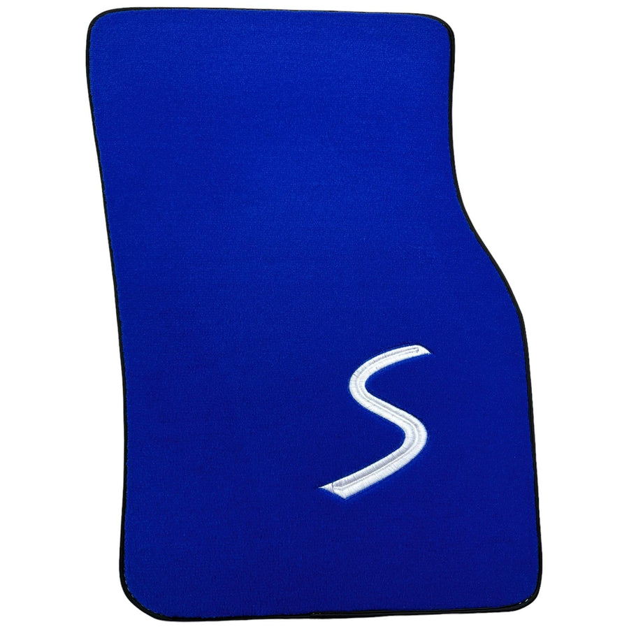 Blue Floor Mats for Mini Cooper / One R53 (2001-2007) Cooper S - AutoWin