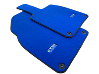 Blue Floor Mats for Porsche 718 Cayman (2017-2023) | Er56 Design - AutoWin