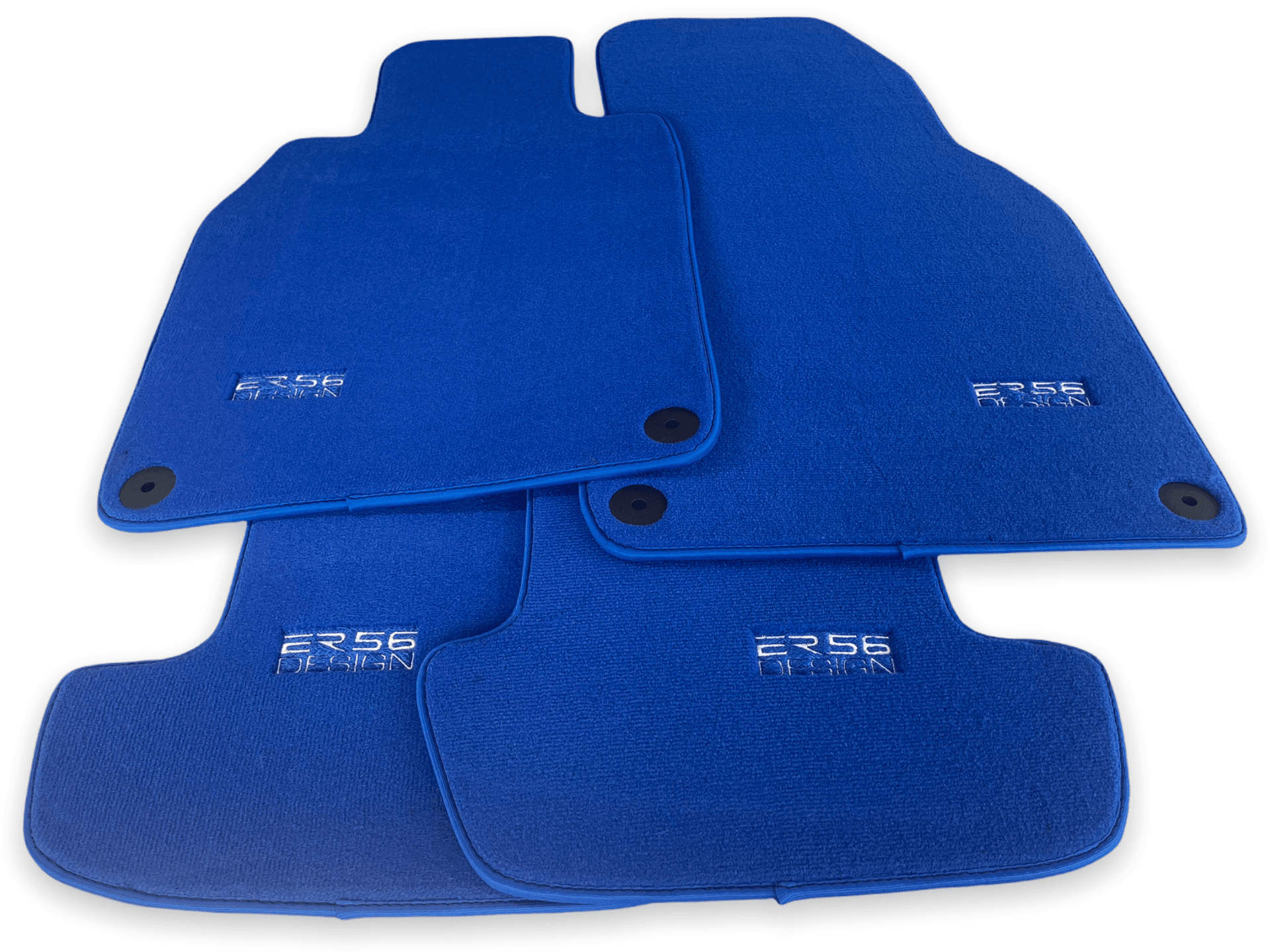Blue Floor Mats for Porsche Cayenne (2010-2018) | ER56 Design - AutoWin