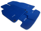 Blue Floor Mats for Porsche Macan (2014-2023) | ER56 Design - AutoWin