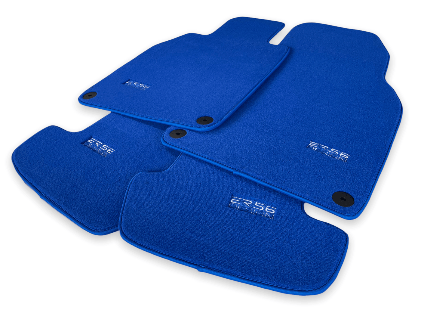 Blue Floor Mats for Porsche Panamera (2009-2016) | ER56 Design - AutoWin