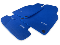 Blue Floor Mats for Porsche Panamera (2009-2016) | ER56 Design - AutoWin