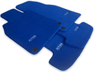 Blue Floor Mats for Porsche Taycan (2019-2023) | ER56 Design - AutoWin